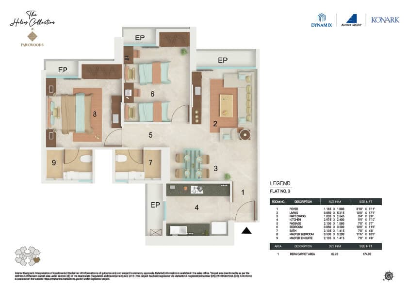 FLAT NO 03